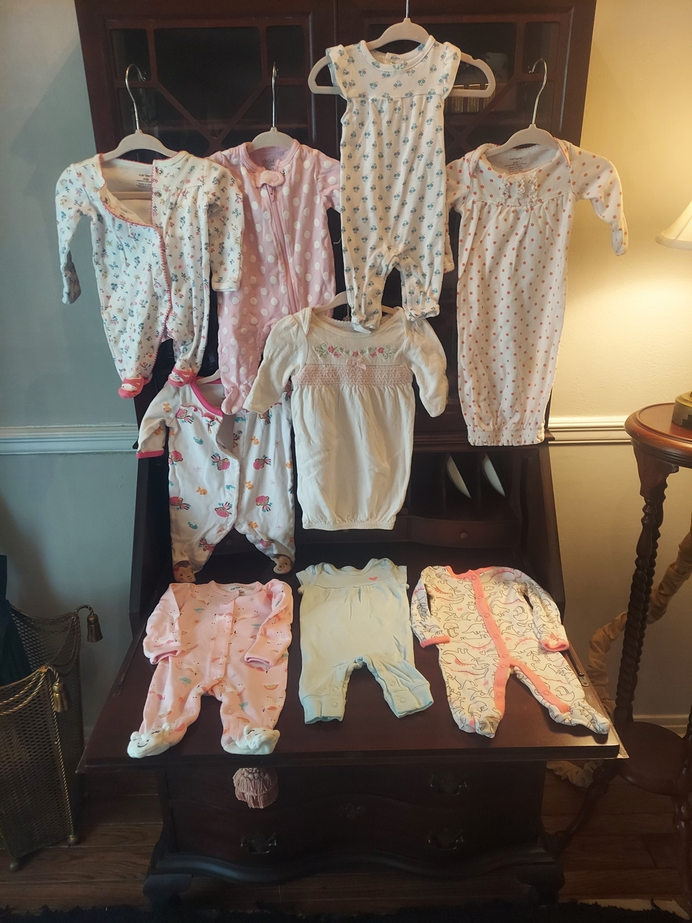 Baby Girl Sleepwear Bundle - Mixed Pastel Prints